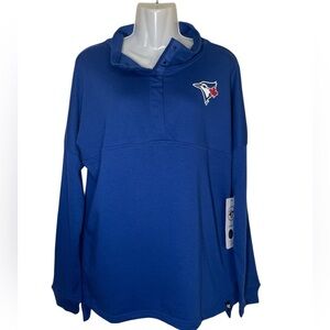 Toronto Blue Jays Boca Terry Pullover sz M